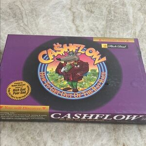 Rich Dad Poor Dad Cashflow 101 Boardgame